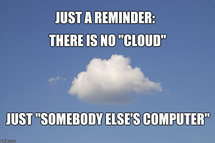 No cloud Alt text
