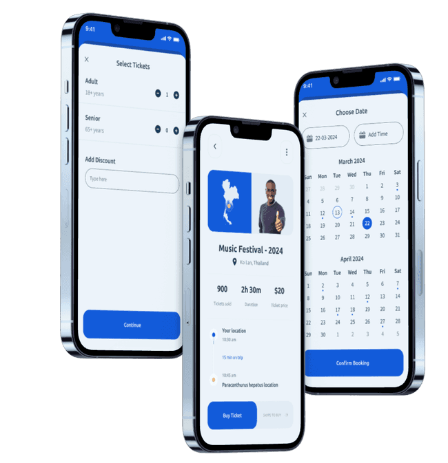 ticket app ui 2